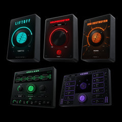 EFFECT Bundle – all 5 zerrro plugins: DRUMBOOSTER, LIFTOFF, 808 DESTROYER, UNCLASH and VOICES