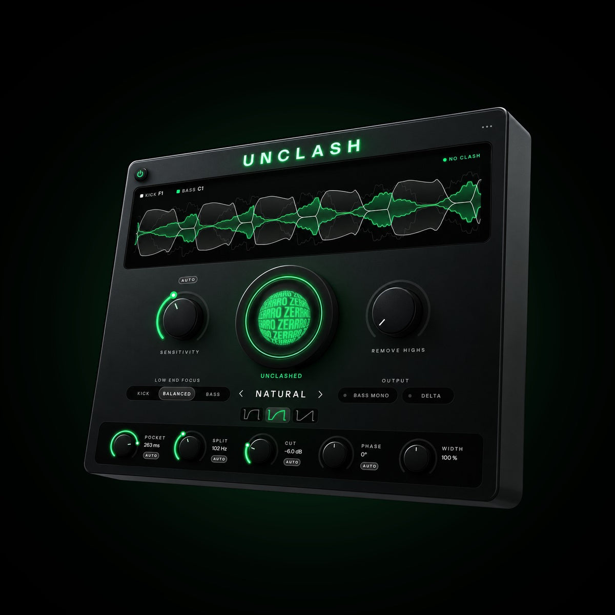 UNCLASH – one-button kick & bass plugin
