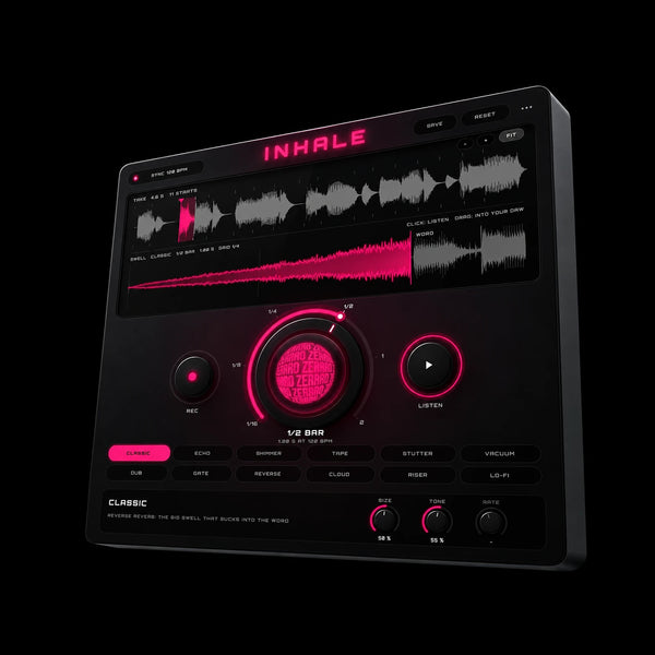 INHALE – Reverse Swell & Riser Plugin