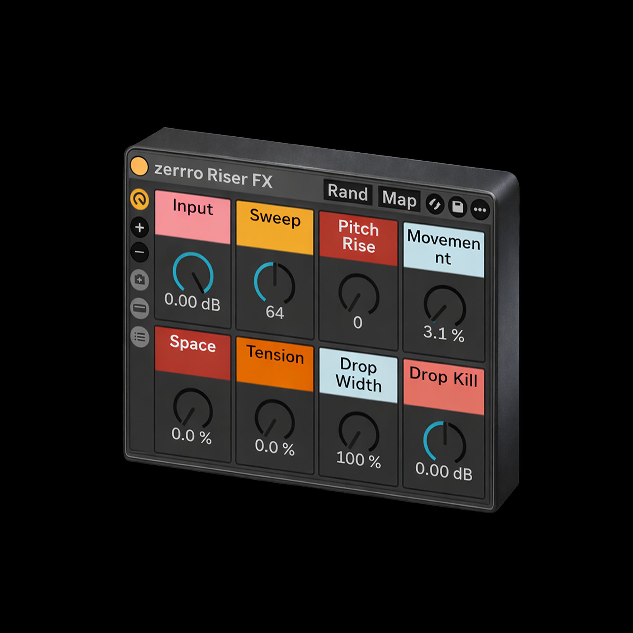 zerrro Riser FX – Ableton Effect Rack
