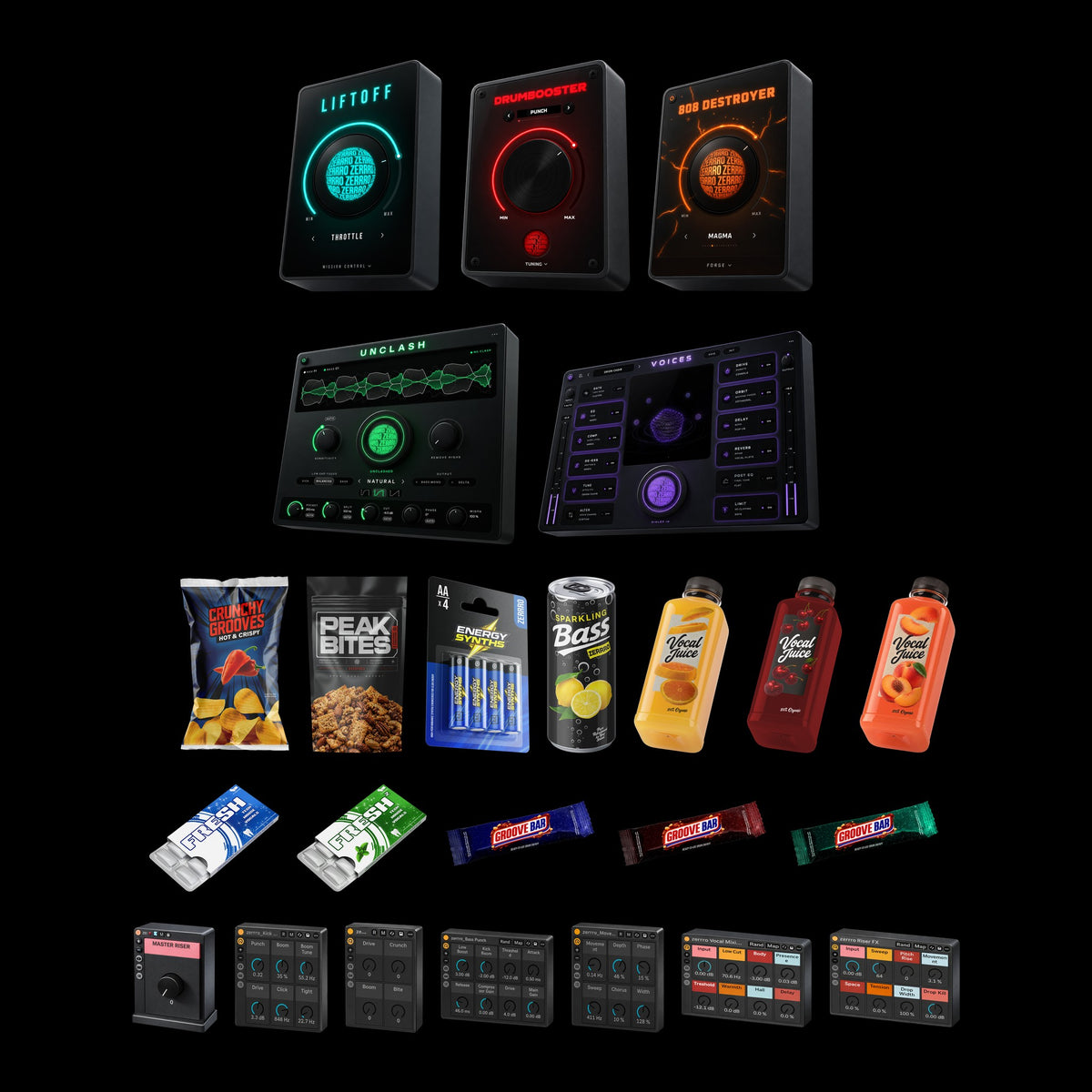 ULTIMATE SOUND Bundle – all 5 zerrro plugins, every sample pack and all Ableton racks